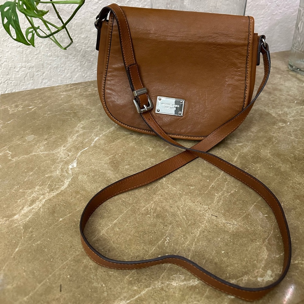 MK Classic leather saddlebag